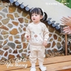 Bộ nỉ bông Teddy Honee 5870