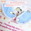 Set 3 yếm vuông chống thấm Bermy họa tiết nhiều màu