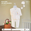 Bộ sơ sinh cài chéo Colorful Hrnee 0-3M
