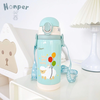 Bình Giữ Nhiệt HONPER HP118 Kèm Dây Đeo Chất Liệu Inox Cao Cấp Dung Tích 450ml