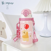 Bình Giữ Nhiệt HONPER HP118 Kèm Dây Đeo Chất Liệu Inox Cao Cấp Dung Tích 450ml
