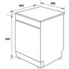 Máy Rửa Chén Hafele HDW-F60G 535.29.590