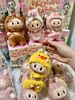 Móc khoá Labubu size 17cm kèm quần áo 5 mẫu