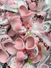 Dép sục Crocs Loopy hồng size mẹ&bé