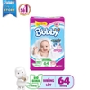 Miếng lót Bobby size Newborn 1 - 64 miếng (dưới 5kg)