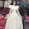 Đầm Dài Voan Lưới Sang Trọng (Tặng Kèm Tag cài ) .A-0150. Nữ. Women. Dress