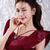 -Đầm Voan Tơ Nhũ Dáng Ngắn Chéo Dây ( Kèm Tag ) .A-0149 Nữ .Dress . Women