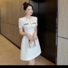 - Đầm Thiết Kế Choàng Vai,Tôn Dáng ,Sang Trọng . A-0148. Dress Women