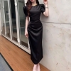 - Đầm Lụa Body Dáng Dài Đính Đá Sang Trọng. A-0154 Dress Women