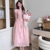 Đầm Dài Voan Lưới Sang Trọng (Tặng Kèm Tag cài ) .A-0150. Nữ. Women. Dress
