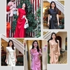 Đầm Thiết Kế Cao Cấp Chất Lụa Tơ Châu Ánh Kim Dáng Dài Dự Tiệc Sang Chảnh - Dress Women A-0136