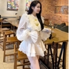 Đầm Voan Nữ Thiết Kế Bèo Tầng Tiểu Thư Sang Chảnh, A-0146