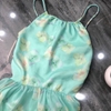 Đầm maxi cổ yếm hở lưng quyến rũ. A-0131 Women Dress