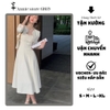 Set Thiết Kế Đầm Xòe 2 Dây Phối Áo Blazer Tay Dài Sang Trọng Cho Nữ .A-0101.Dress Women
