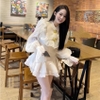 Đầm Voan Nữ Thiết Kế Bèo Tầng Tiểu Thư Sang Chảnh, A-0146