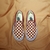 Vans checker board slip-on thấp cổ vải họa tiết VTVH007