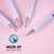 Bút gel bấm NoteTime CL-GP112B xanh 0.5mm