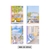 Vở 4 ô ly vuông nhỏ 2x2mm miền nam, định lượng 80gsm, 200 trang