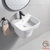 Lavabo Nguyên Khối Treo LWB10 Trắng