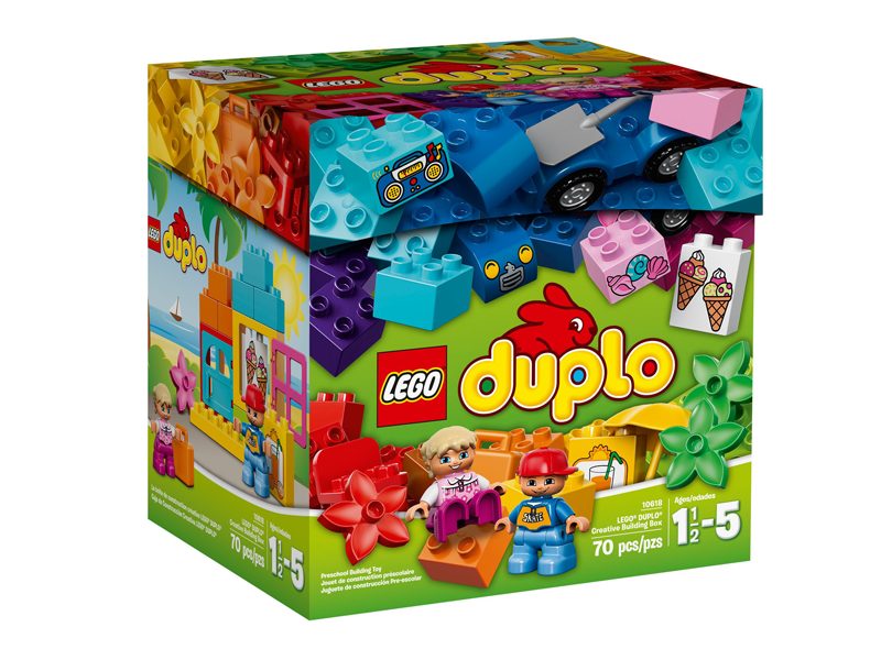 Vỏ hộp bộ Lego Duplo 10618 - Hộp Duplo lắp ráp sáng tạo
