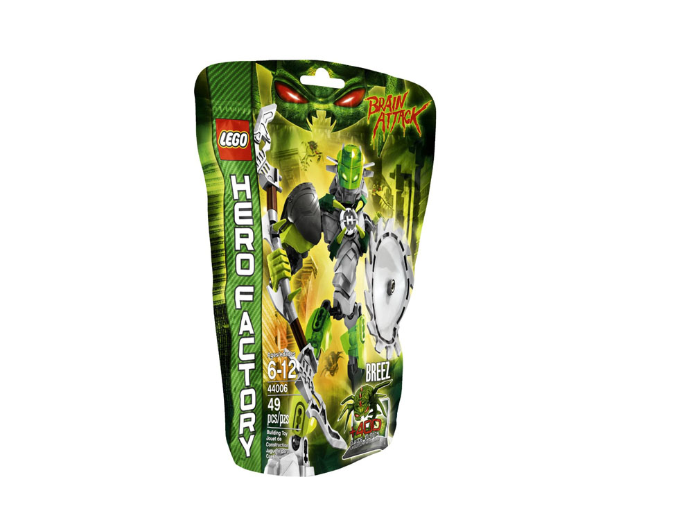 Vỏ hộp sản phẩm Lego Hero Factory 44006 - BREEZ