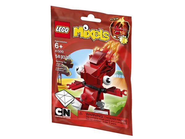 Vỏ hộp sản phẩm Lego Mixels 41500 - Sinh Vật Flain