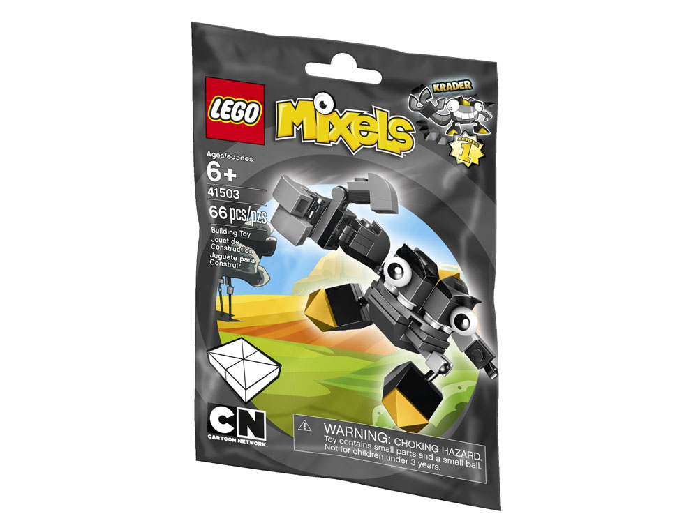 Vỏ hộp sản phẩm Lego Mixels 41503 - Sinh Vật Krader