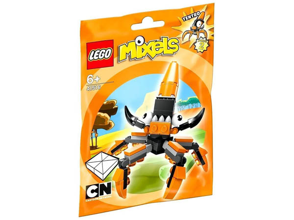 Vỏ hộp sản phẩm Lego Mixels 41516 - Sinh Vật Tentro
