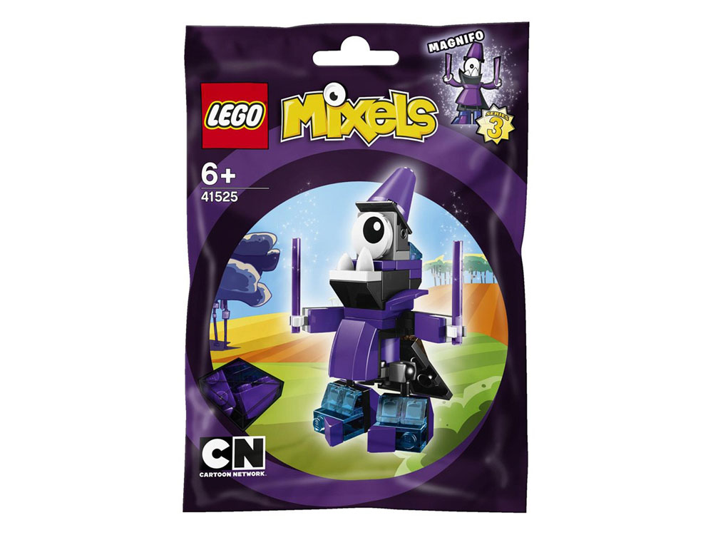 Vỏ hộp sản phẩm Lego Mixels 41525 - Sinh Vật Magnifo