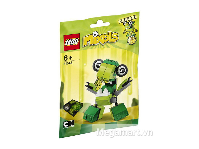 Vỏ hộp sản phẩm Lego Mixels 41548 - Sinh Vật Dribbal