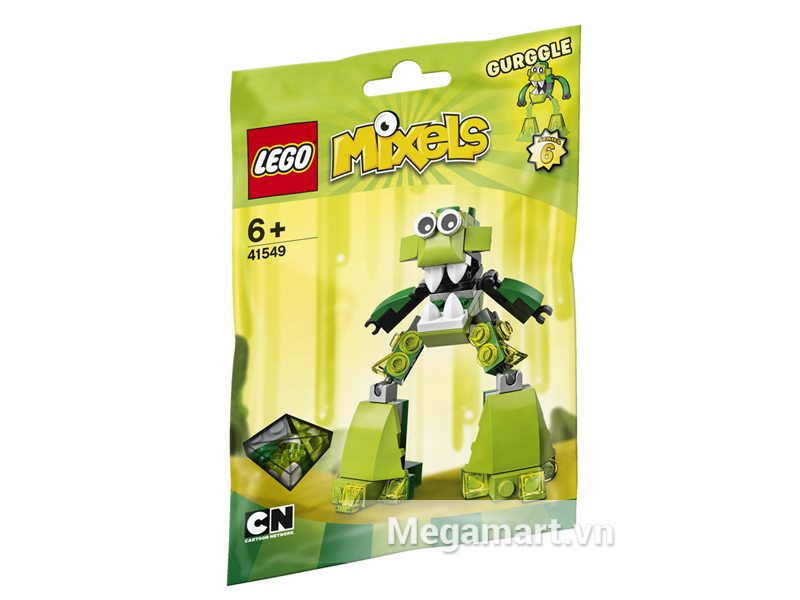 Vỏ sản phẩm Lego Mixels 41549 - Sinh Vật Gurggle