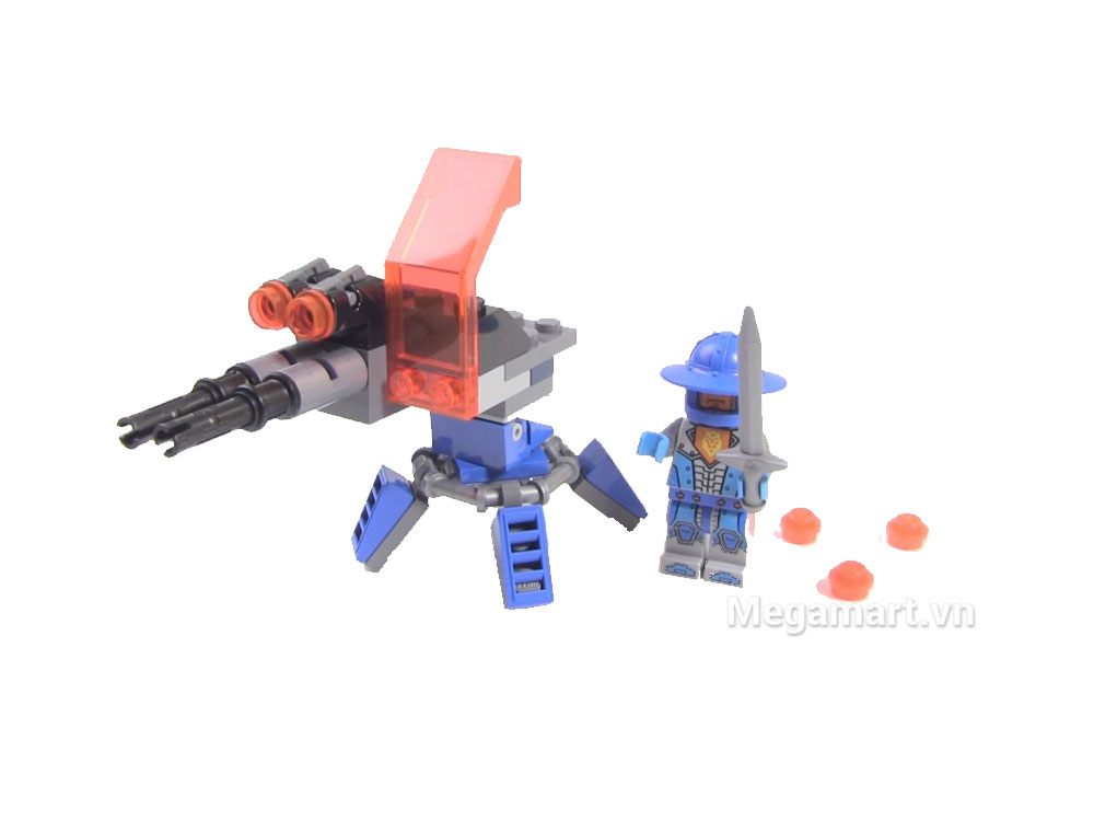 Các chi tiết trong bộ Lego Nexo Knights 30373 - Súng Đại Bác