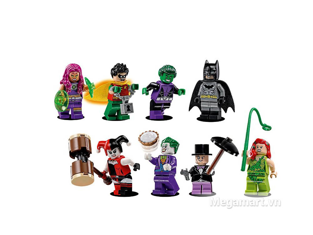 Những nhân vật chính xuất hiện trên vùng đất của Joker