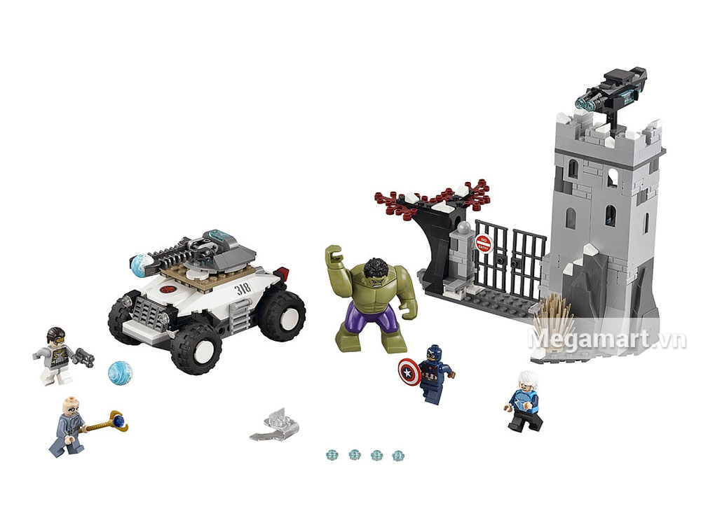 Nhiệm vụ ly kỳ với sự góp mặt của những thành viên dũng cảm như: Hulk, Captain America ...