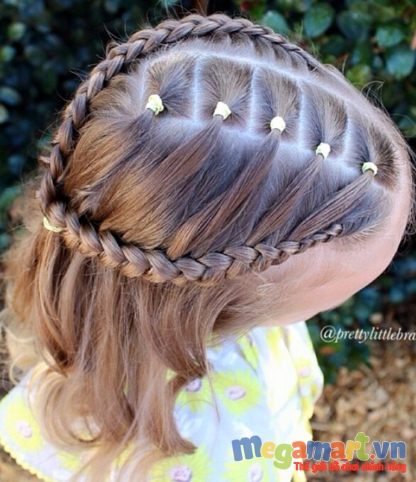 25 kiểu tết tóc siêu xinh đẹp cho con gái -- Những lọn tóc tết siêu đẹp này mang đến cho bé và mẹ nhiều niềm vui mà lại rất thú vị