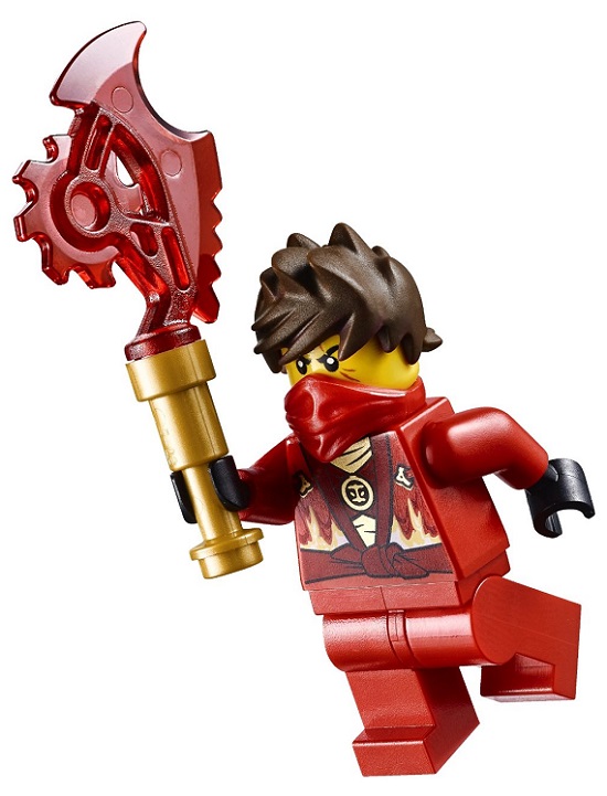 Lego Ninjago 70721 - Máy Bay Chiến Đấu Của Kai - nhân vật Kai