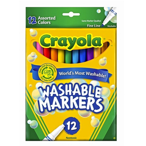 Mua Mess Free Crayons for Toddlers, 12 Colors Washable Jumbo