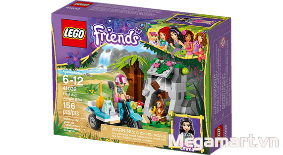 Lego Friends 41032 - Trạm Xe Trong Rừng có giá 619.000 đồng