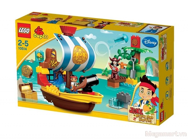 Lego Duplo 10514 - Tàu Cướp Biển của Jake có giá 2.299.000 đồng
