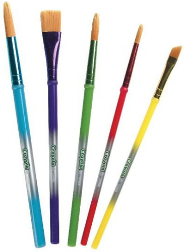 Crayola Bộ cọ 5 cây phát triển khả năng sáng tạo cho bé