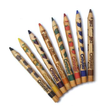 Crayola Bút chì 8 màu loại lớn phát triển kỹ năng cho bé