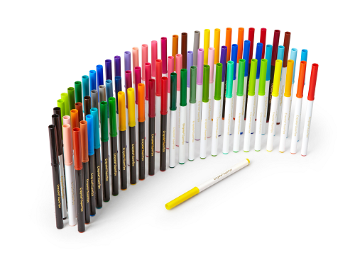 Crayola Bút lông 20 màu vẽ nét dày, mảnh Crayola Bút Lông 20 Màu Vẽ Nét Dày, Mảnh