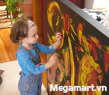 Nhấn vào ảnh để phóng to Giai đoạn 4-5 tuổi mỗi đứa trẻ đều tiềm ẩn sức sáng tạo vô cùng lớn