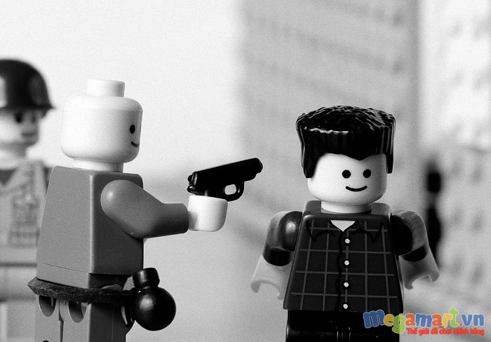 Đồ chơi Lego thể hiện qua những bức ảnh nổi tiếng 4