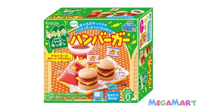 Đồ chơi nấu ăn Nhật Bản Popin Cookin Bộ làm Hamburger
