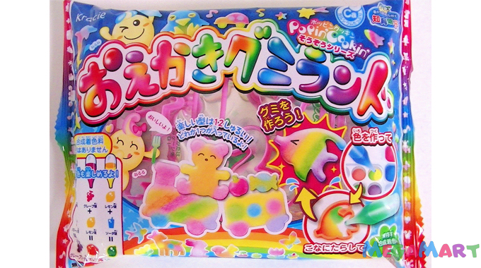 Đồ chơi nấu ăn Nhật Bản Popin Cookin Bộ làm kẹo chip chip Gummy Land