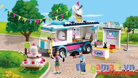 Các nhân vật trong Lego Friends có cuộc sống sôi động và thú vị