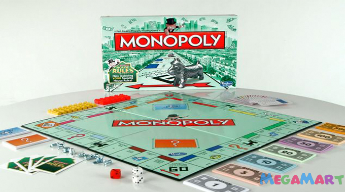 Giới thiệu đồ chơi trẻ em cờ tỷ phú Monopoly chơi vui và hấp dẫn - Trò chơi cờ tỳ phú Monopoly cơ bản dành cho 2-4 người chơi