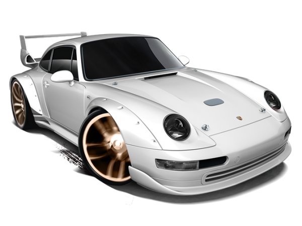 Mô hình xe Hot Wheels Porsche 993 GT2 giúp bé học hỏi nhiều kỹ năng
