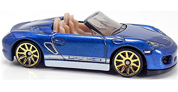 Mô hình xe Hot Wheels Porsche Boxster Spyder cho bé trải nghiệm thú vị